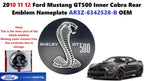 Inner Cobra Rear Trunk Emblem for Ford Mustang Shelby GT500 (2010–2012) AR3Z-6342528-B
