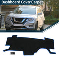 Dashboard Dash Cover Mat for Nissan Note e-Power E13 (2020–2024) Black Blue Set