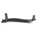 Left Carbon Fiber Inner Door Pull Handle Trim for BMW X5 X6 (2014–2019)