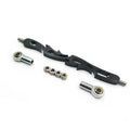 Black Slotted Flame Shift Linkage for Harley Softail (1985–2008) FLHR FLT FLHT