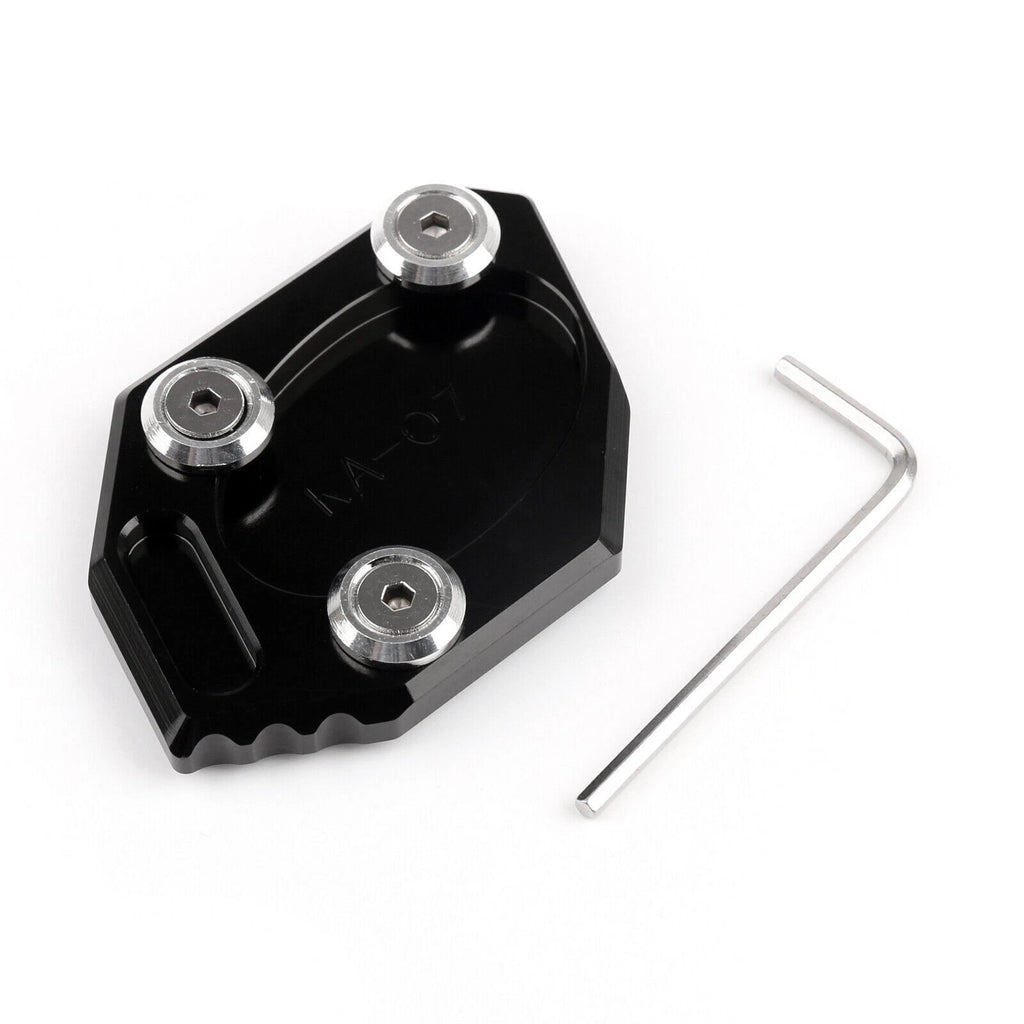 Kickstand Side Stand Plate Pad for Kawasaki Ninja 250 300 Z250 (2014–2015)