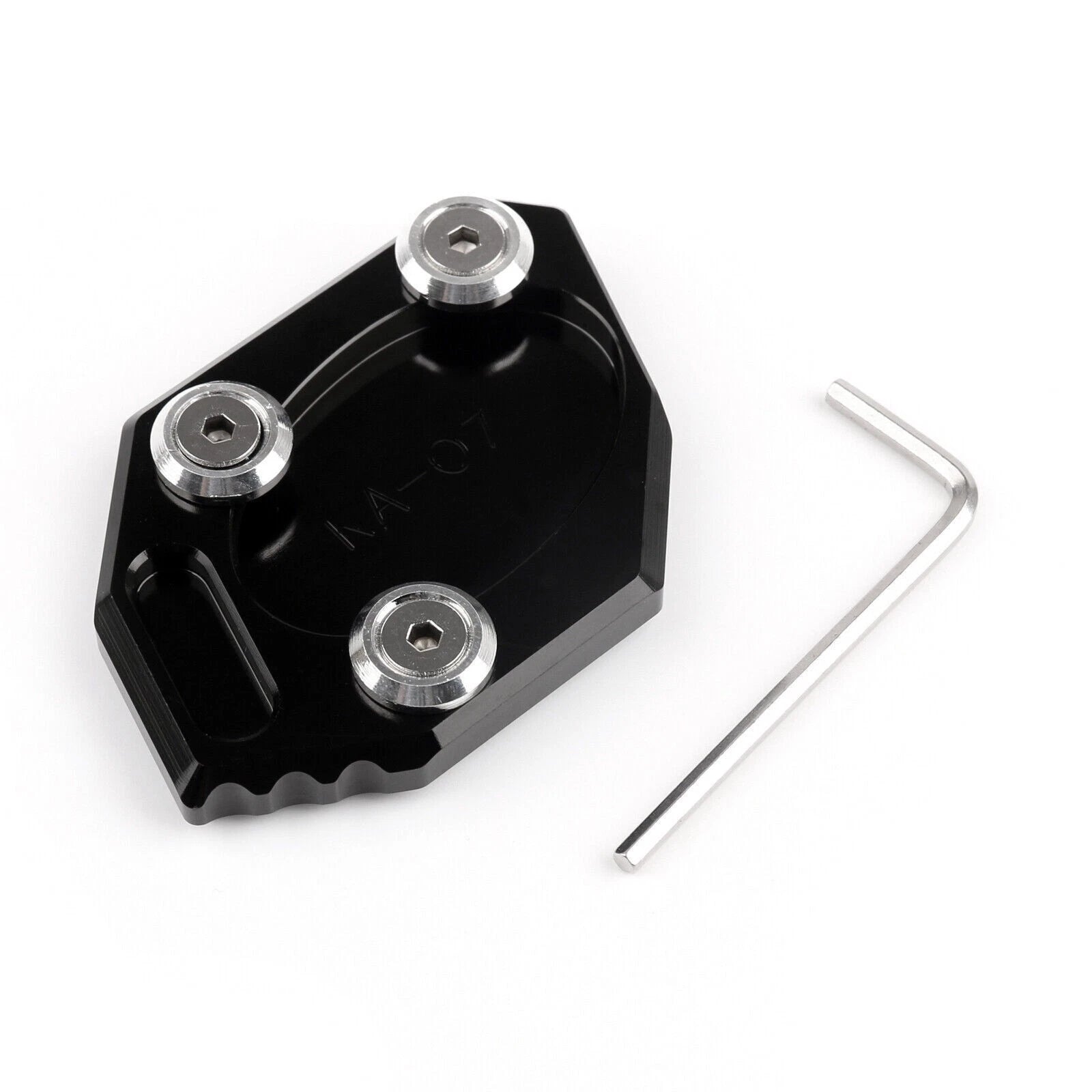 Kickstand Side Stand Plate Pad for Kawasaki Ninja 250 300 Z250 (2014–2015)