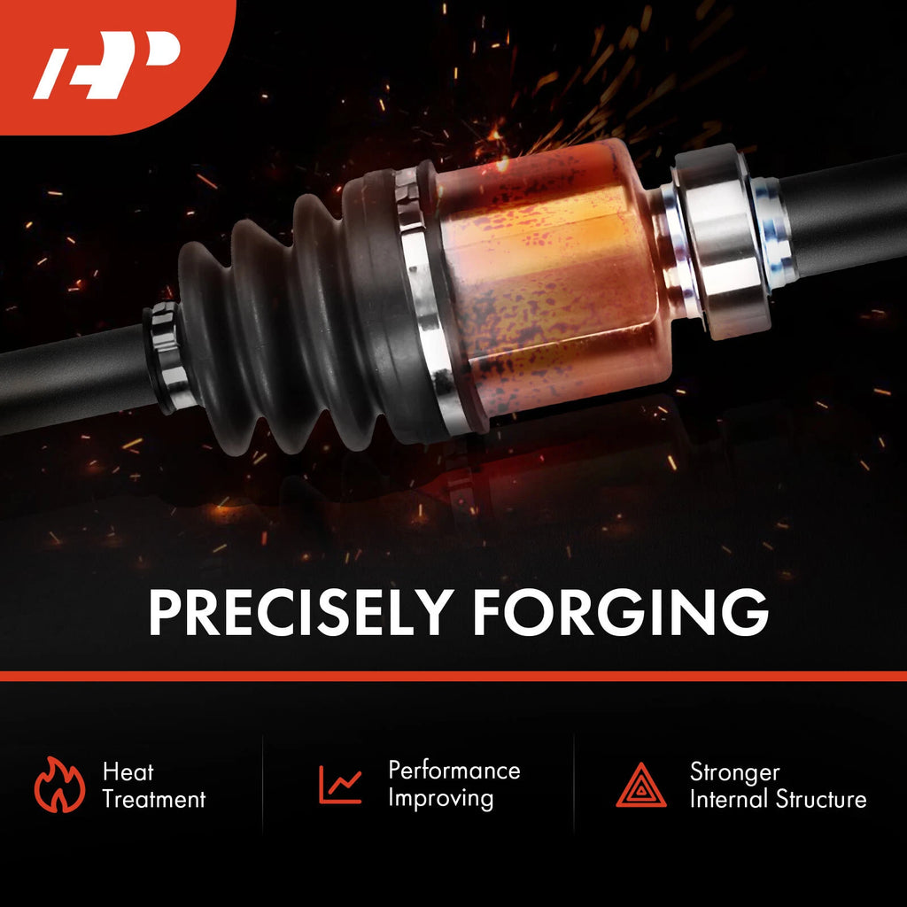 2X Front Side CV Axle Assembly for Nissan Leaf (2019-2024)