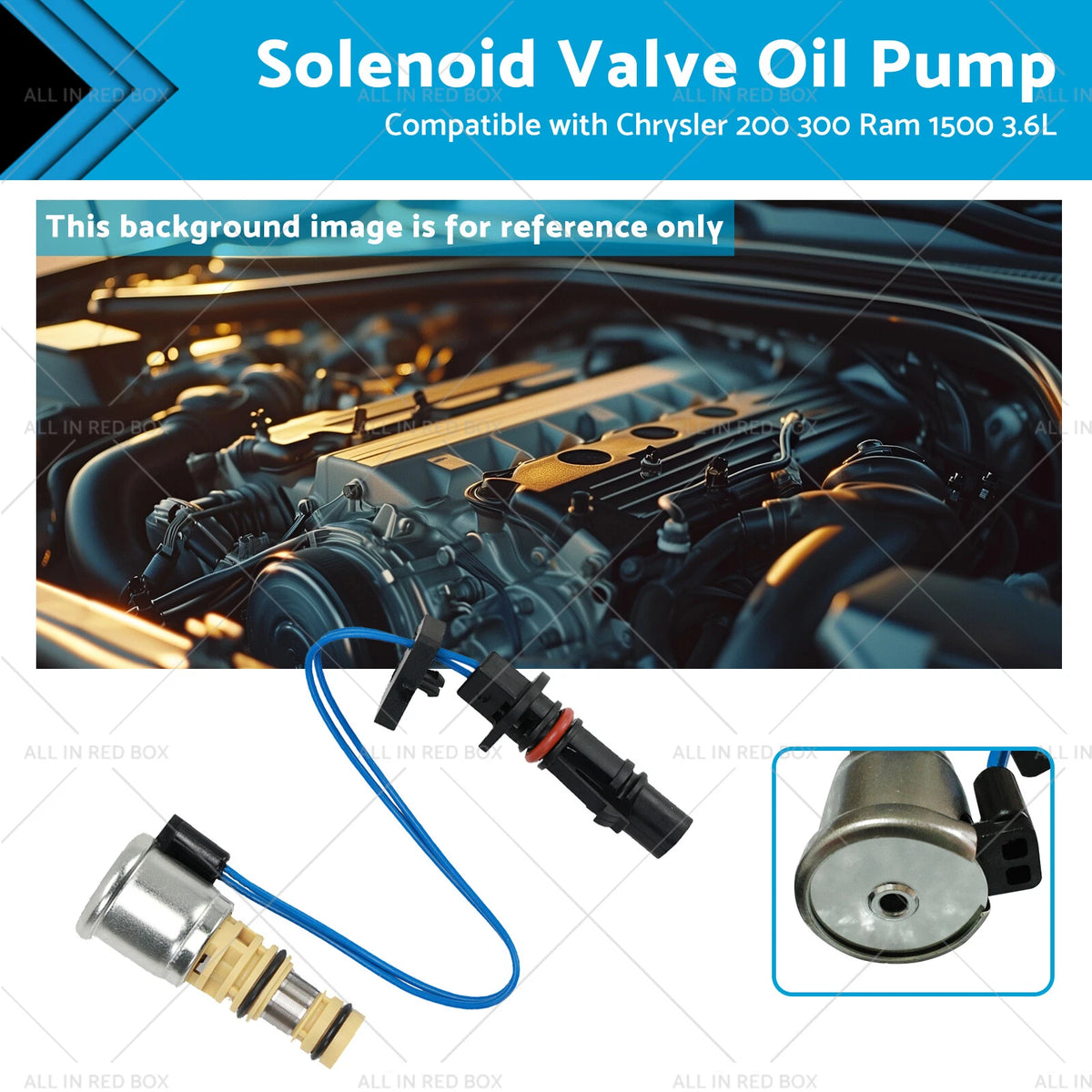 Oil Pump Solenoid Valve for Chrysler 200 300 Dodge Avenger (2011–2020)