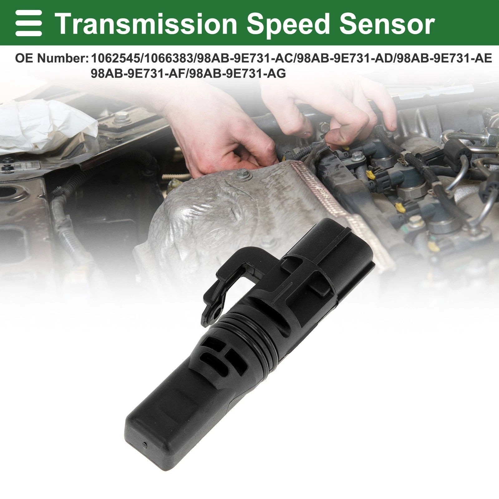1 Pc Transmission Speed Sensor No.1062545 for Ford Focus Mk2 (2004–2012)