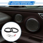 Set of 2 Speaker Spacer Rings for Ford Edge (6.5")
