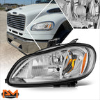 Driver Side Chrome/Clear Headlight for Freightliner M2 106 112 (2003–2019)