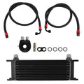 Oil Cooler Kit with Filter Relocation Adapter for Universal (13 Row)