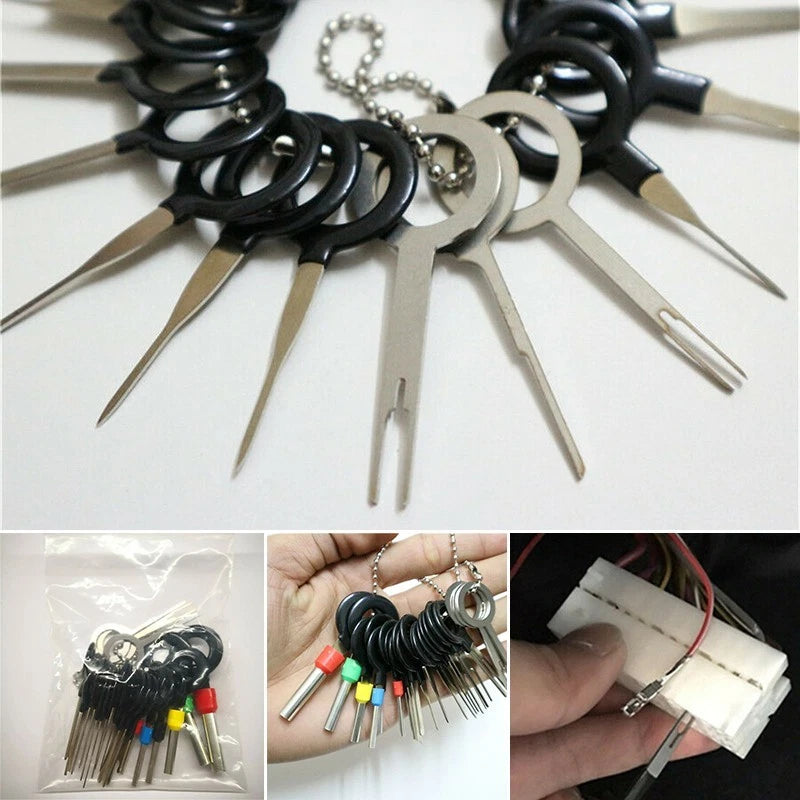 21x Auto Terminal Removal Tool Kit for Wiring Connectors (Universal)