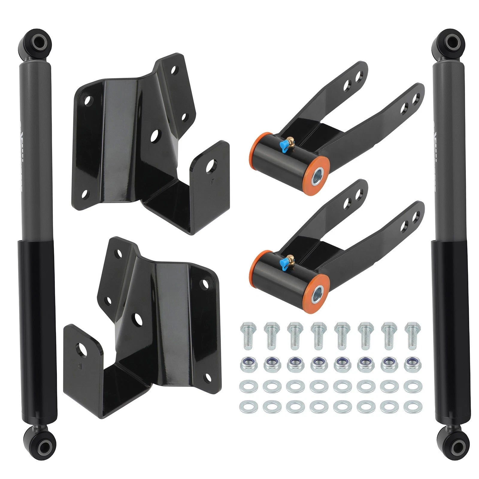 4" Drop Rear Shock Kit for Chevy Silverado 1500 2WD (1999–2006)