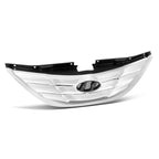 Upper Hood Front Grille for Hyundai Sonata (2011–2013) OE Style