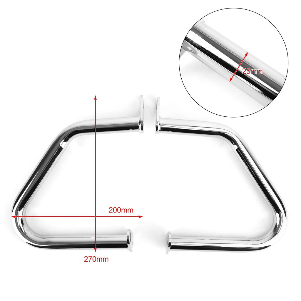 Chrome Engine Guard Crash Bar for Triumph Bonneville T100 T120 Bobber (2016–2024)