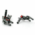 Rearset Foot Pegs for Honda CBR1000RR (2008–2012) Gray