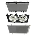 Aluminum Radiator Fan Cooling System for Toyota Camry (2012–2017)