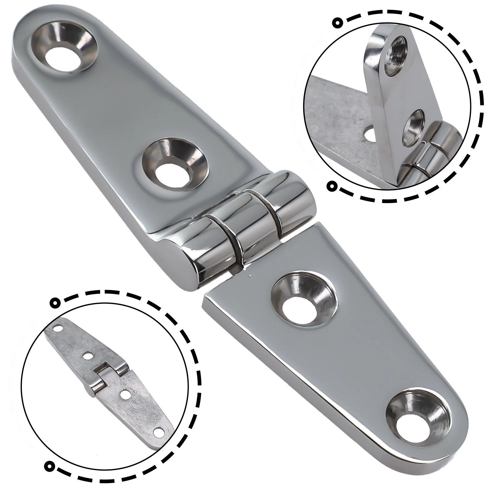 Boat Hinge for Home/Marine Boat/Yacht Door (1 Piece)