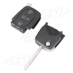 Remote Key Fob Case Shell Blade for Audi A2 A3 A4 A6 A8 TT