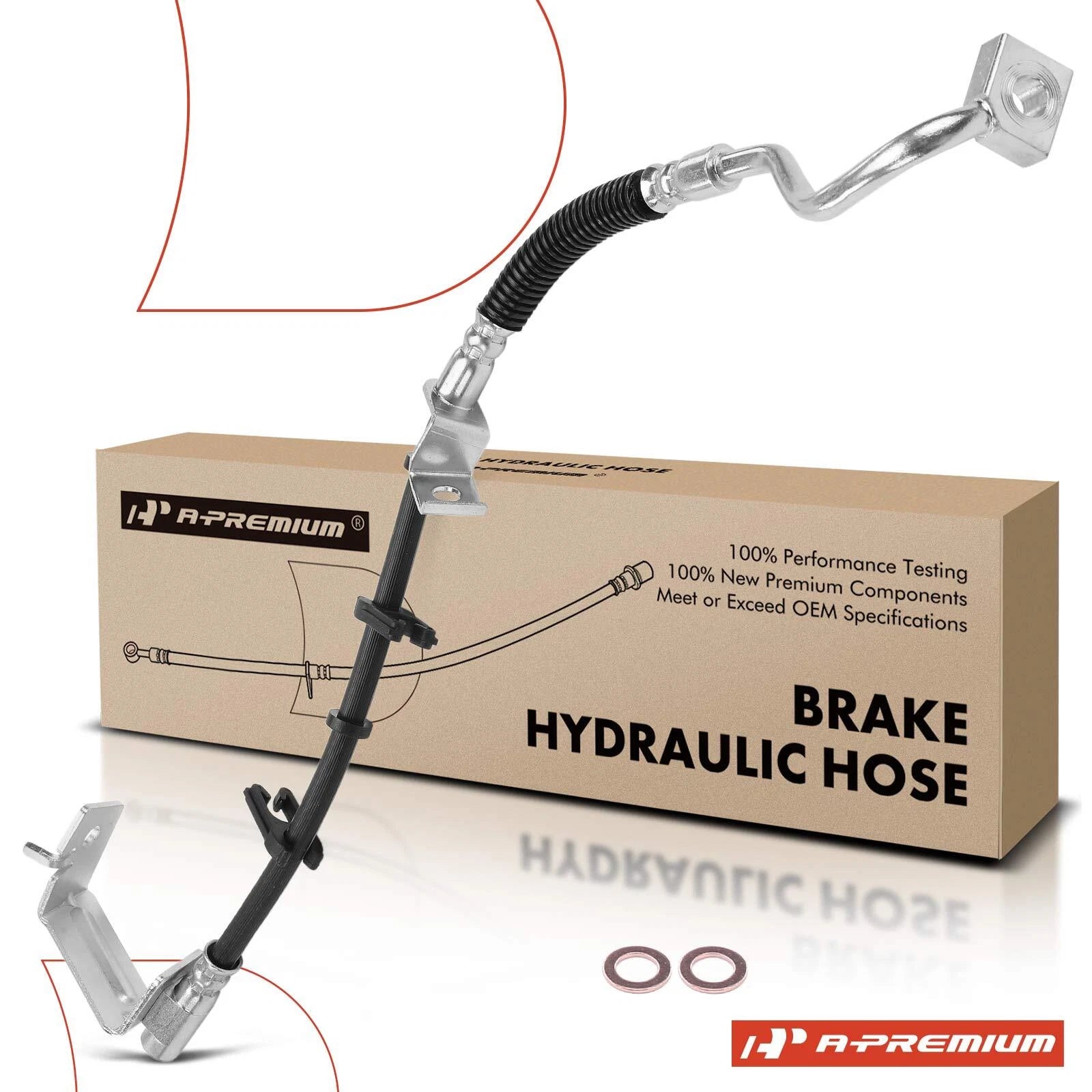Front Left Brake Hydraulic Hose for Ford Mustang (2005–2014)