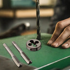 HSS Right Hand Tap and Die Set for Metric Threads (Tool Kit)