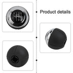 Shift Knob for MINI Cooper (Leather, Chrome Finish)