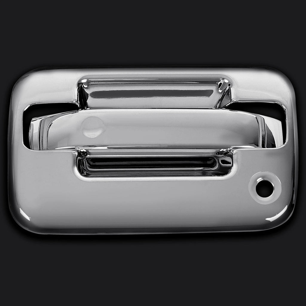 Set of 2 Chrome Door Handle & Tailgate Covers for Ford F-150 (2004-2014)