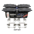 Set of 4 Bosch QuietCast Front Ceramic Brake Pads for RX330 RX350 RX400h (2004–2009)