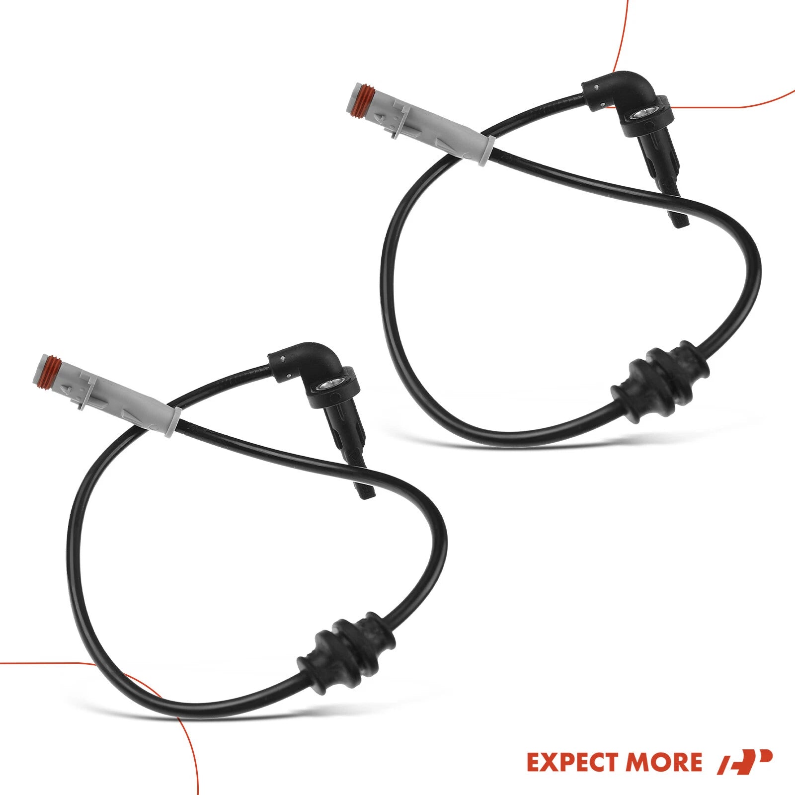 2X Front ABS Wheel Speed Sensor for Buick LaCrosse Regal Cadillac XTS (2010-2016)