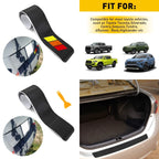 3-Color Rear Bumper Trim Strip for Car Protector (Universal Fit)