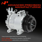 A/C Compressor with Clutch for Ram 1500 (2019–2021) Jeep JL Wrangler (2020–2023)