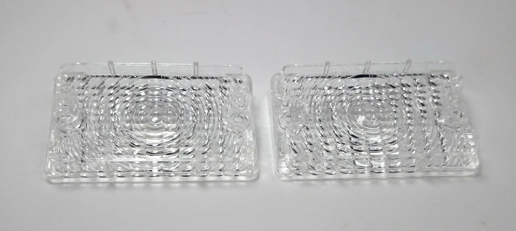 Clear Parking Lamp Light Lenses for 1970 Chevrolet Nova (Pair)