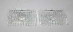 Clear Parking Lamp Light Lenses for 1970 Chevrolet Nova (Pair)