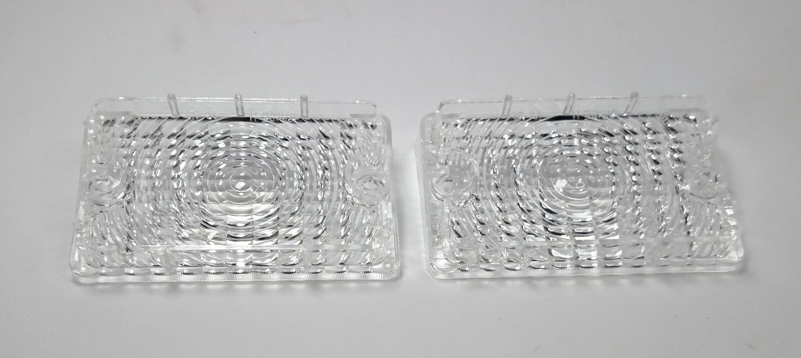 Clear Parking Lamp Light Lenses for 1970 Chevrolet Nova (Pair)