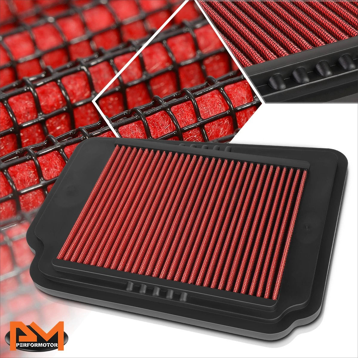 Reusable High Flow Air Filter for Suzuki Forenza/Reno (2004–2008)