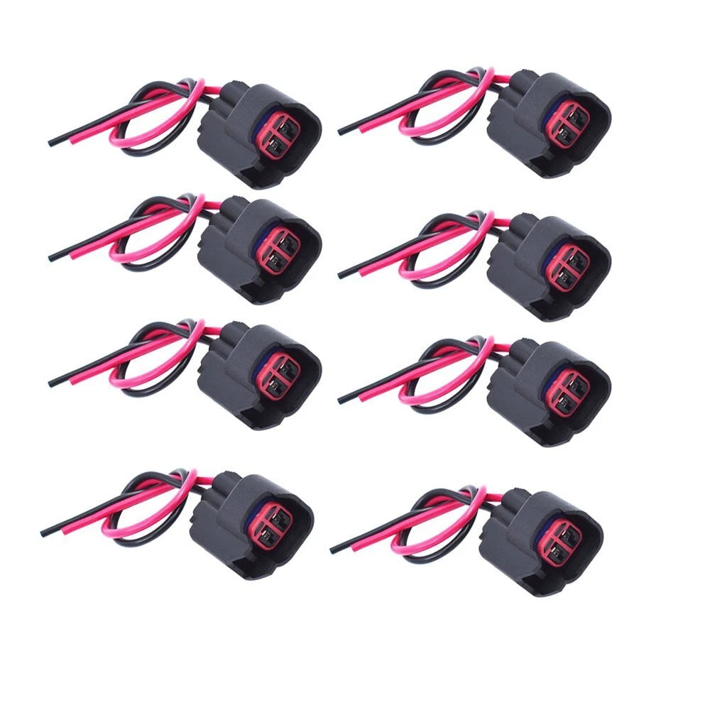 Set of 8 Fuel Injector Connector Clips for USCAR EV6 EV14