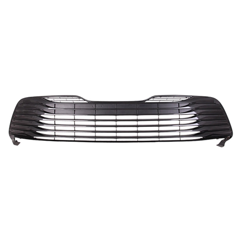 Black/Silver Painted Front Lower Grille for 2018-2020 Toyota Camry Hybrid