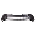 Black/Silver Painted Front Lower Grille for 2018-2020 Toyota Camry Hybrid