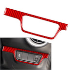 Headlight Switch Button Panel Trim for Kia Forte Cerato K3 (2019–2023) Carbon Fiber