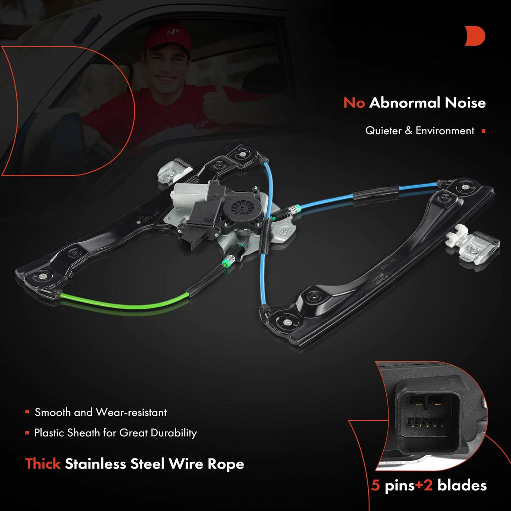 Power Window Regulator with Motor for Chevrolet Volt (2011-2015)