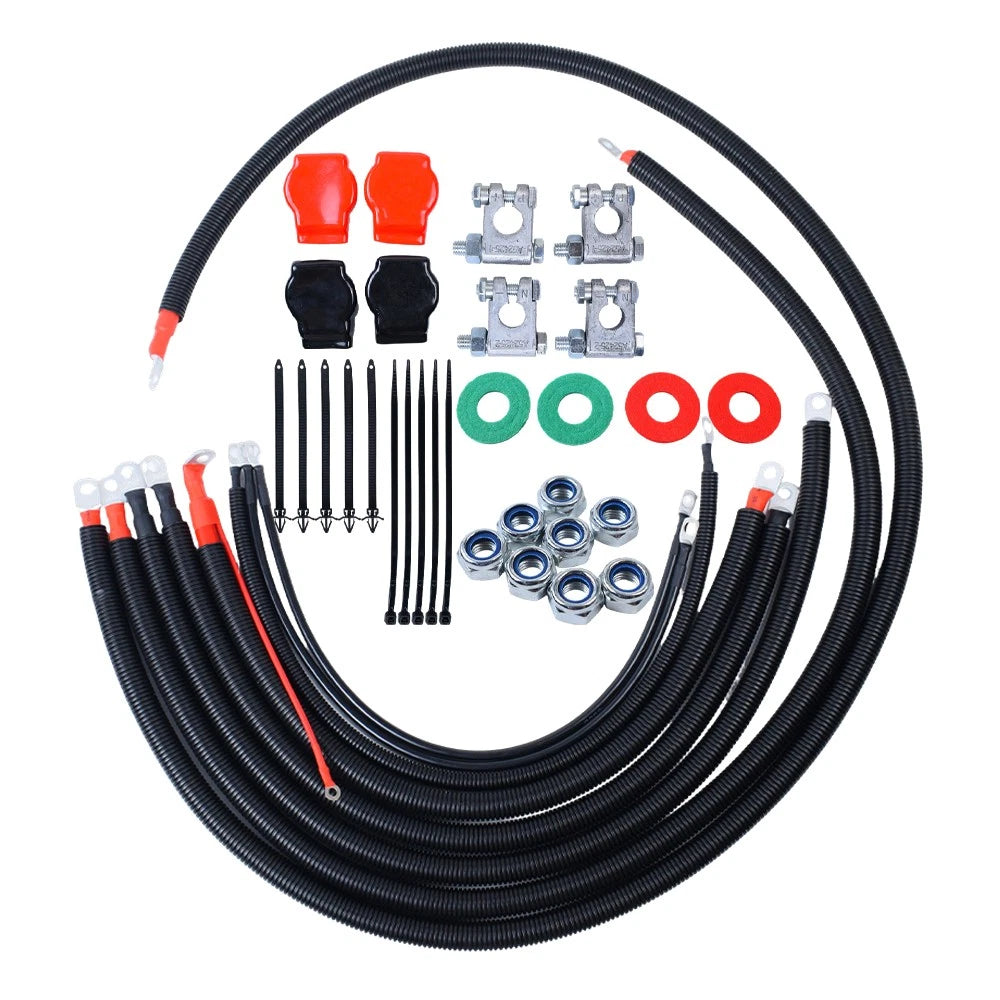 Battery Cable Wire Kit for Dodge RAM 2500/3500 2003–2007 5.9L Cummins