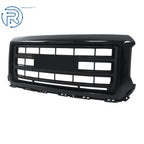 Front Upper Grille for GMC Sierra 1500 (2014-2015) Gloss Black Frame & Bars