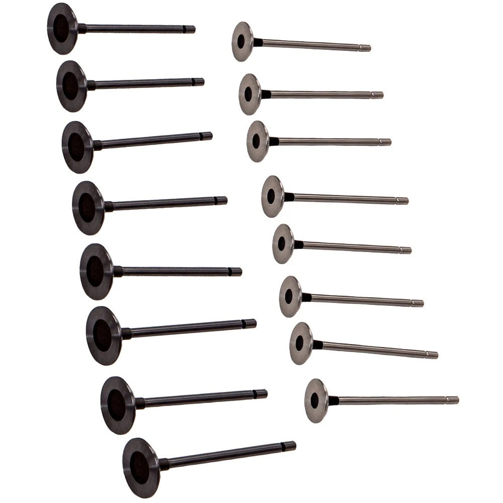16X Engine Intake Exhaust Valves for Renault Megane MK II (2003–2010) 7701473355