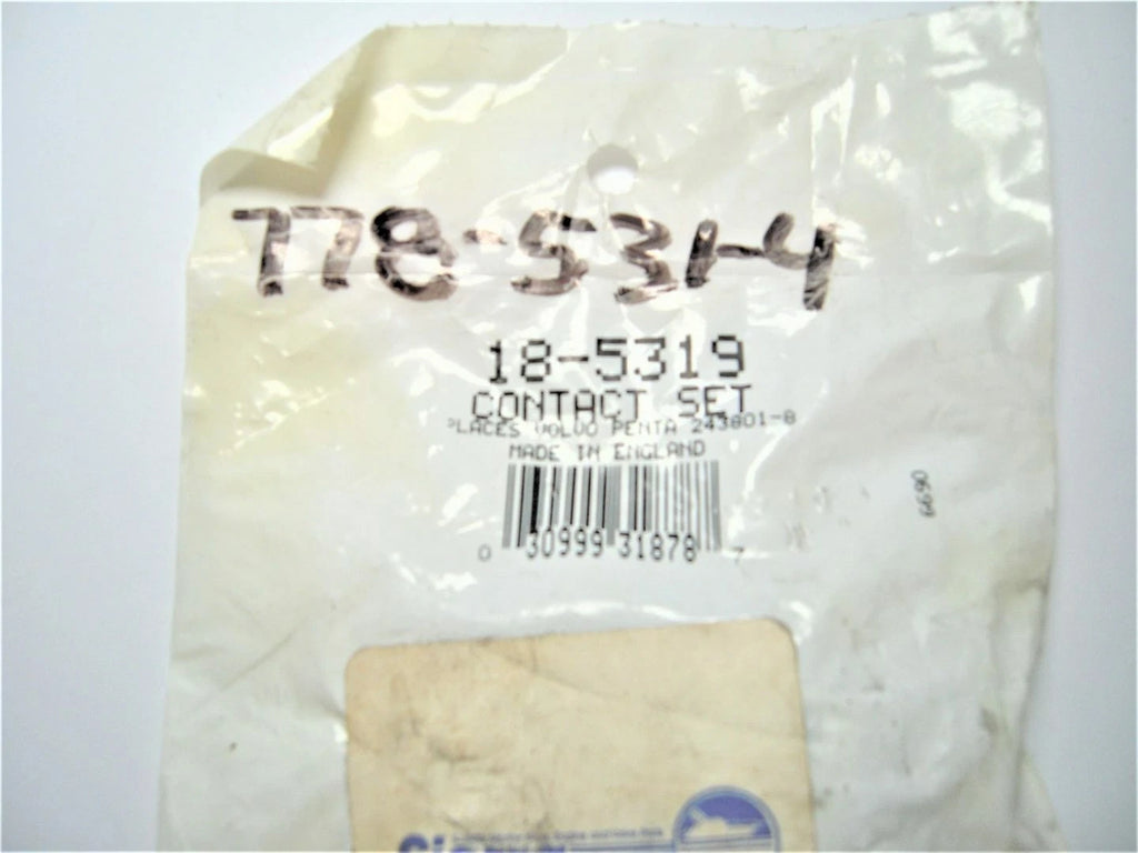 Contact Set for Sierra Marine Boat Motor (Replaces Volvo Penta 243801-8)