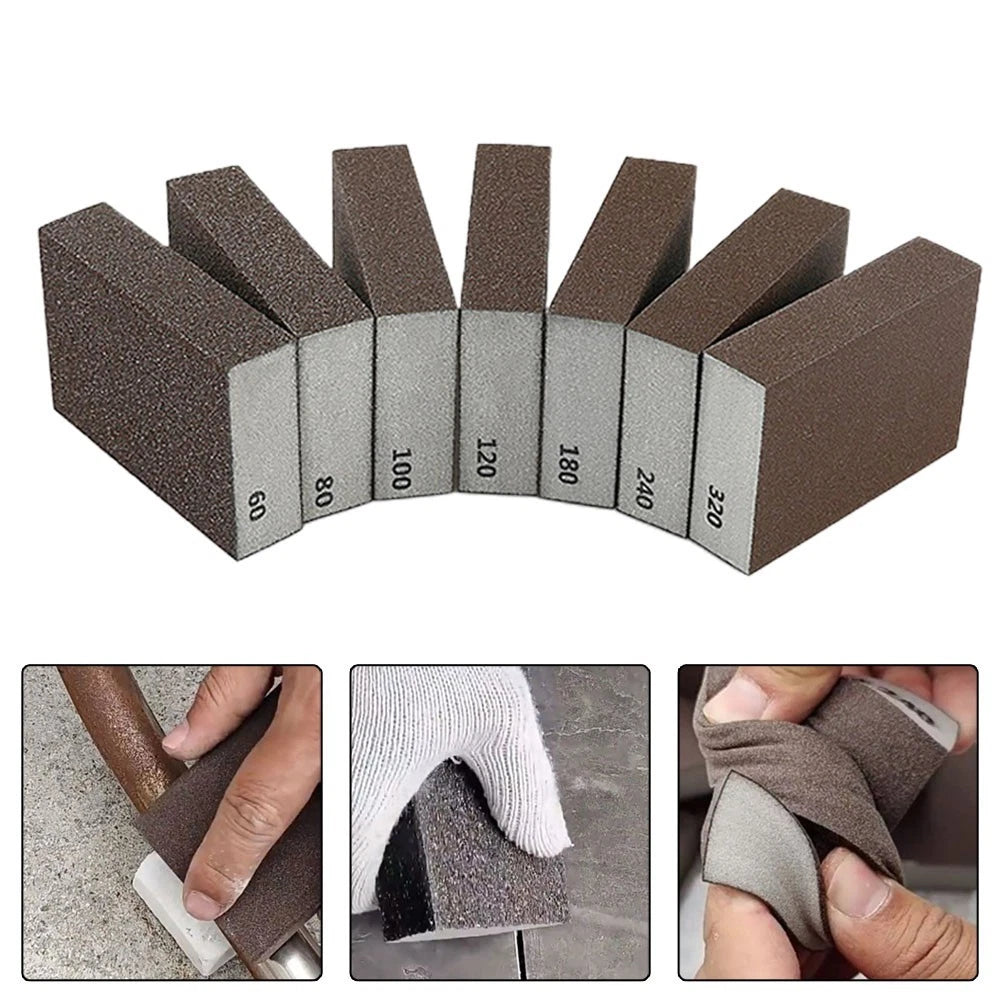 Sanding Sponge Block for Power Tools (100x70x25mm)