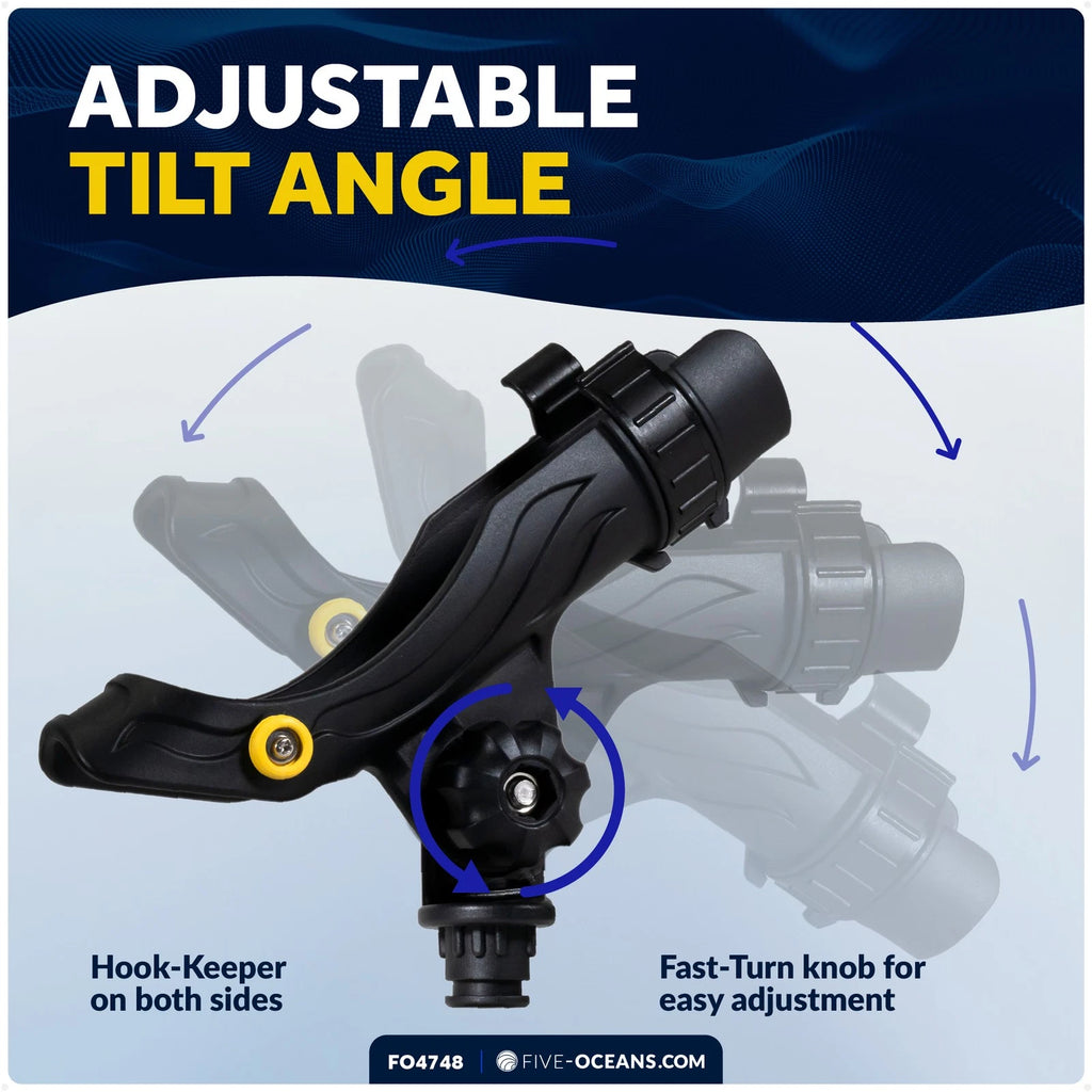 Adjustable Fishing Rod Holder for Kayak (Universal Fit)