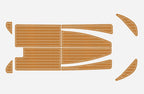 Custom Anti-slip Mat for Boston Whaler 15 Sport (1979) - EVA Faux Teak Deck