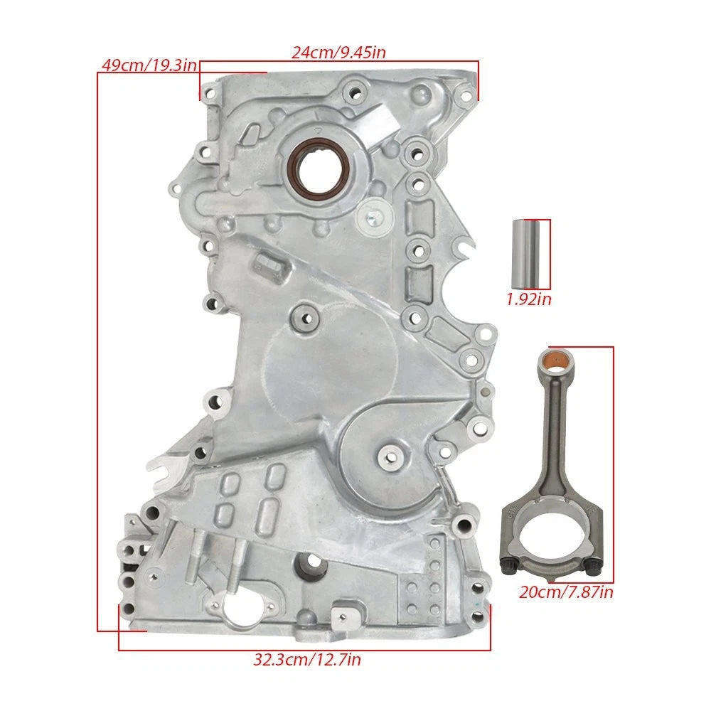 Engine Kit with Con Rods, Pistons, Main Rod Bearings, Timing Kit for Kia Forte (2017–2021)