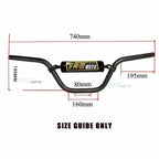 Handlebar 22mm 7/8" for Honda Yamaha Kawasaki Suzuki (Motorcycle Sport Pit Bikes)
