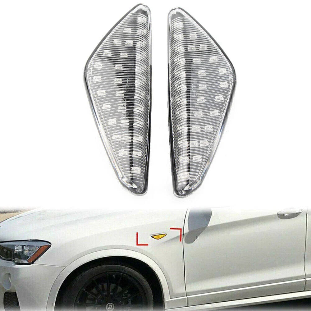 Dynamic LED Side Marker Turn Signal Lights for BMW F25 E70 E71 E72 E70 (2010-2017)