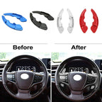 Pair Shift Paddle Extensions for Lexus RC NX IS (2015–2023)