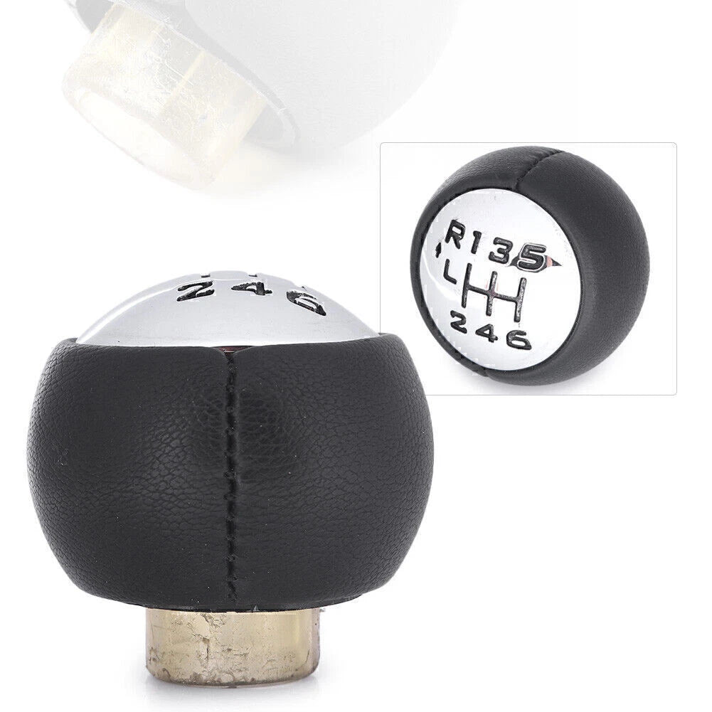 Shifter Knob 6 Speed for Peugeot Partner C3 C4 C8 307 308 3008 407