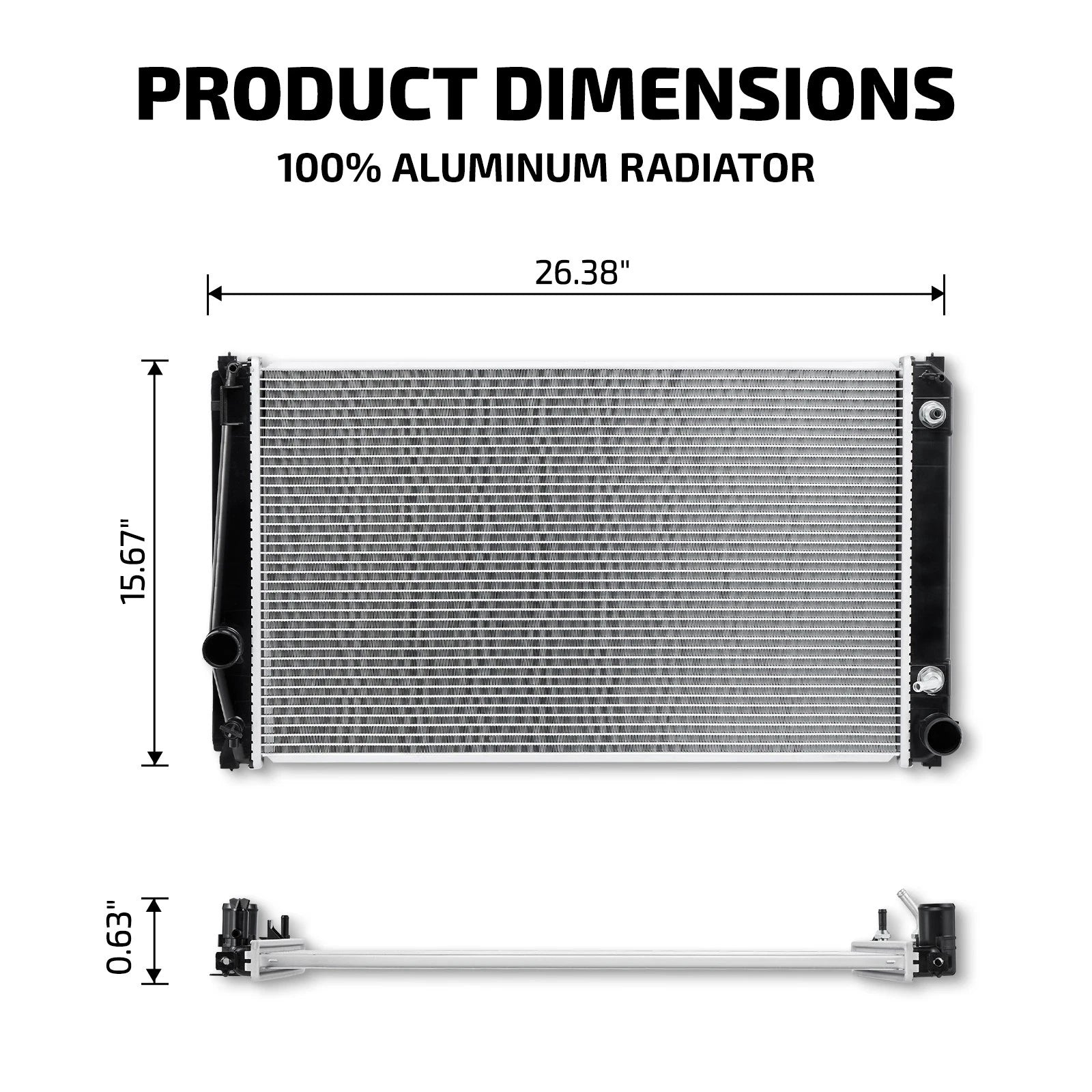 Activated Carbon Cabin Air Filter for Ford Edge (2007–2015) & Mazda CX-9 (2008–2015)
